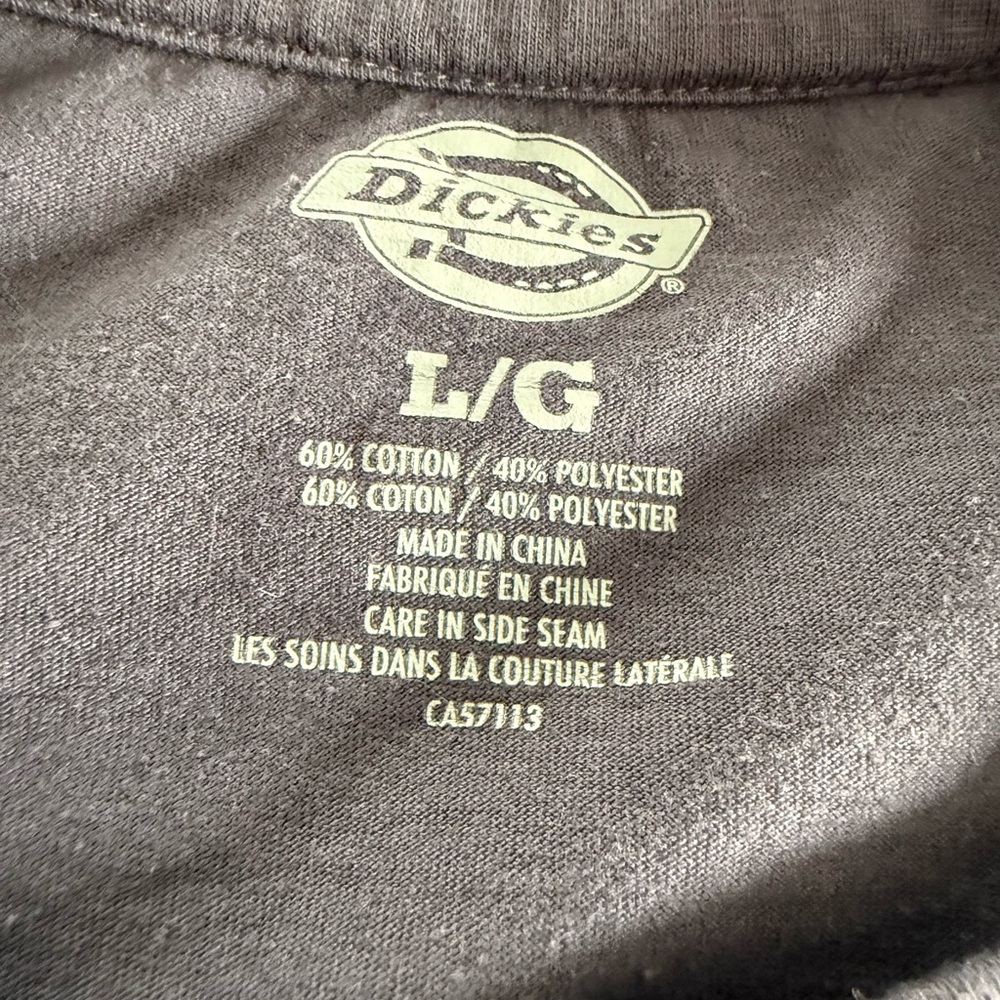 Dickies Black Hoodie and Gray T-Shirt Set Y2K - Picture 13 of 14